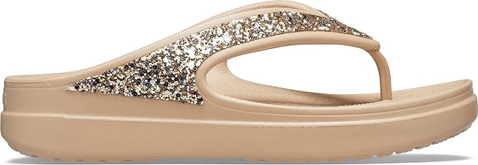 Crocs Women&#039;s Sloane Glitter Wedge Clog - View 2