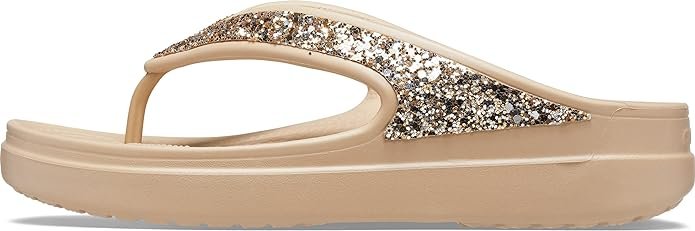 Crocs Women&#039;s Sloane Glitter Wedge Clog - View 6