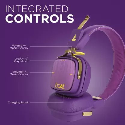 boAt Rockerz 600 KKR Edition - View 2