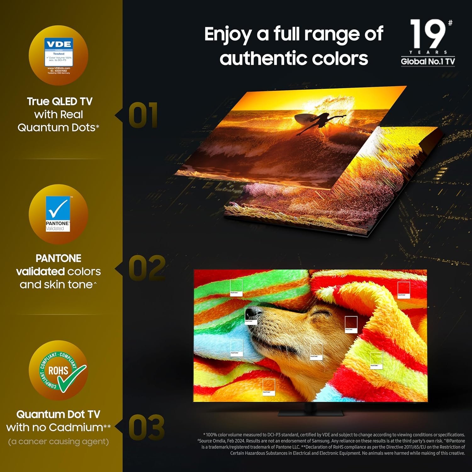 Samsung 138 cm (55 inches) Vision AI 4K Ultra HD Smart QLED TV QA55QEF1AULXL - View 10