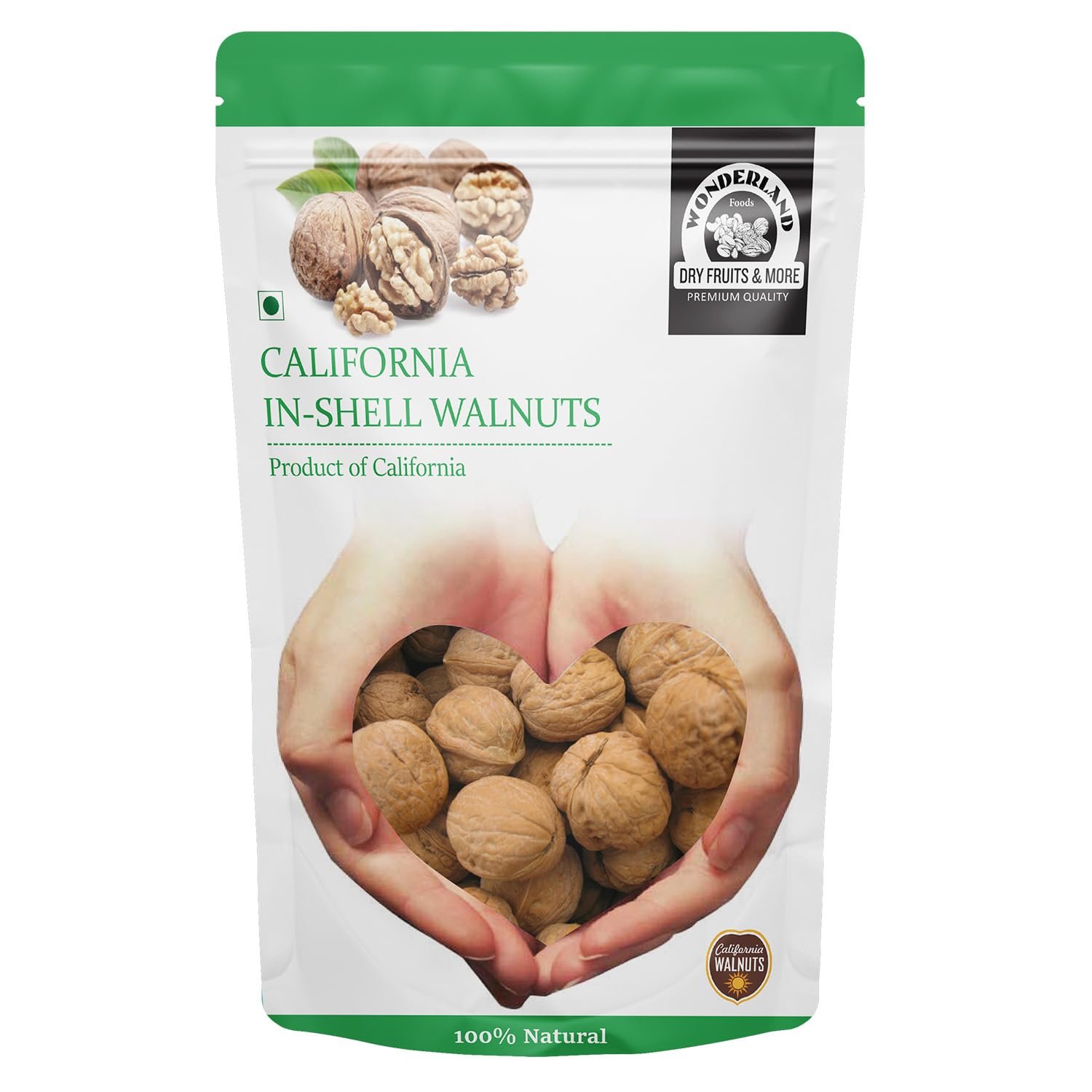 Kashmir Walnuts with Shell – 1kg | Fresh, Natural & Unprocessed Dry Fruits | Rich in Omega-3 | Boosts Brain & Heart Health - View 5